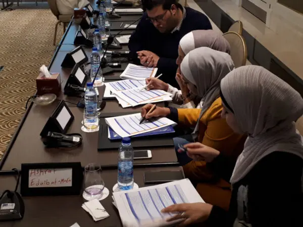 ESY-mapping workshop. Photo by the NCEA