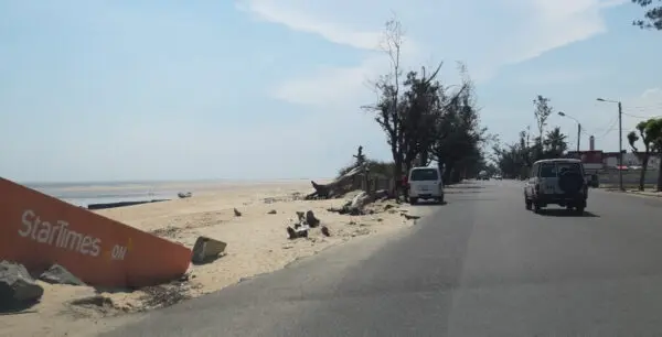 Source: Terms of Reference Coastal Protection project preparation studies for Beira, Mozambique (11 March 2020) by Invest International. Damage due to Cyclone Idai along the coastal road